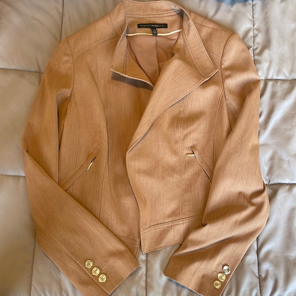 NWOT tan WHBM jacket